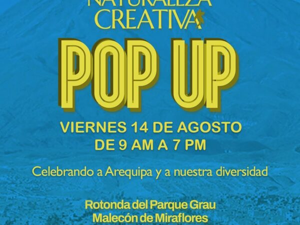 POP UP NATURALEZA CREATIVA