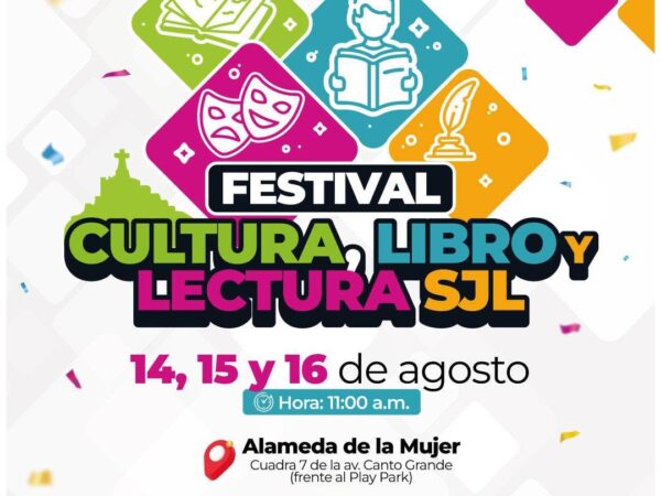 FESTIVAL CULTURA LIBRO Y LECTURA