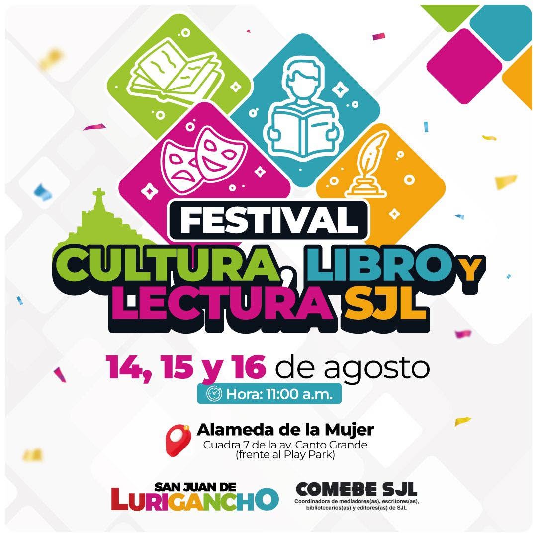 FESTIVAL CULTURA LIBRO Y LECTURA