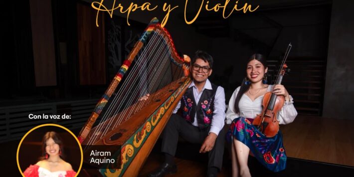 CUERDAS DE LOS ANDES ARPA Y VIOLÍN