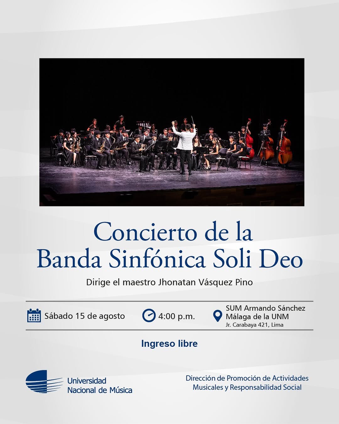 BANDA SINFÓNICA SOLI DEO