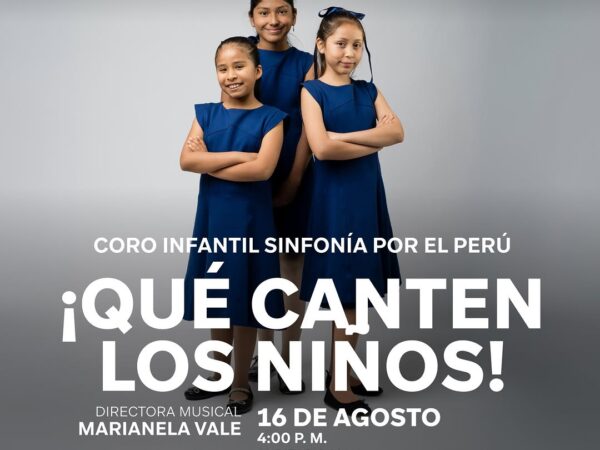 ¡QUÉ CANTEN LOS NIÑOS!