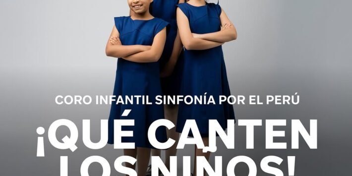 ¡QUÉ CANTEN LOS NIÑOS!