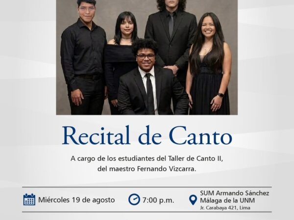 RECITAL DE CANTO