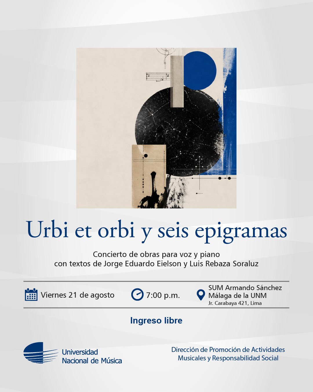 URBI ET ORBI Y SEIS EPIGRAMAS