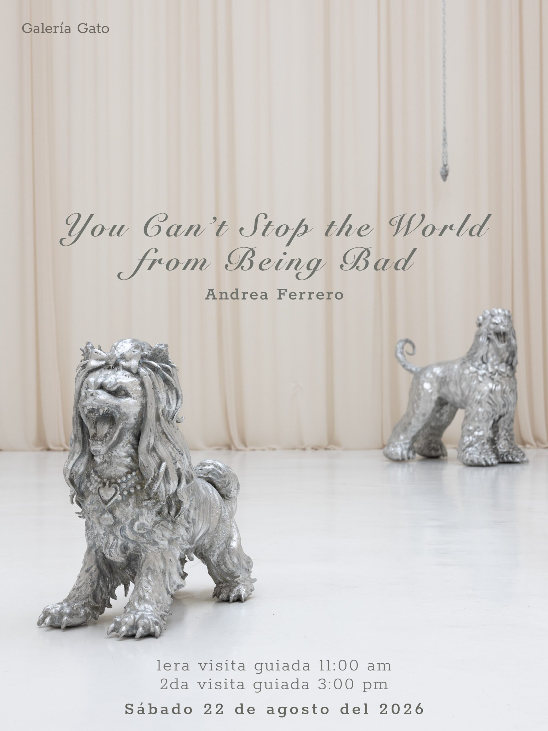 YOU CAN’T STOP THE WORLD FROM BEING BAD