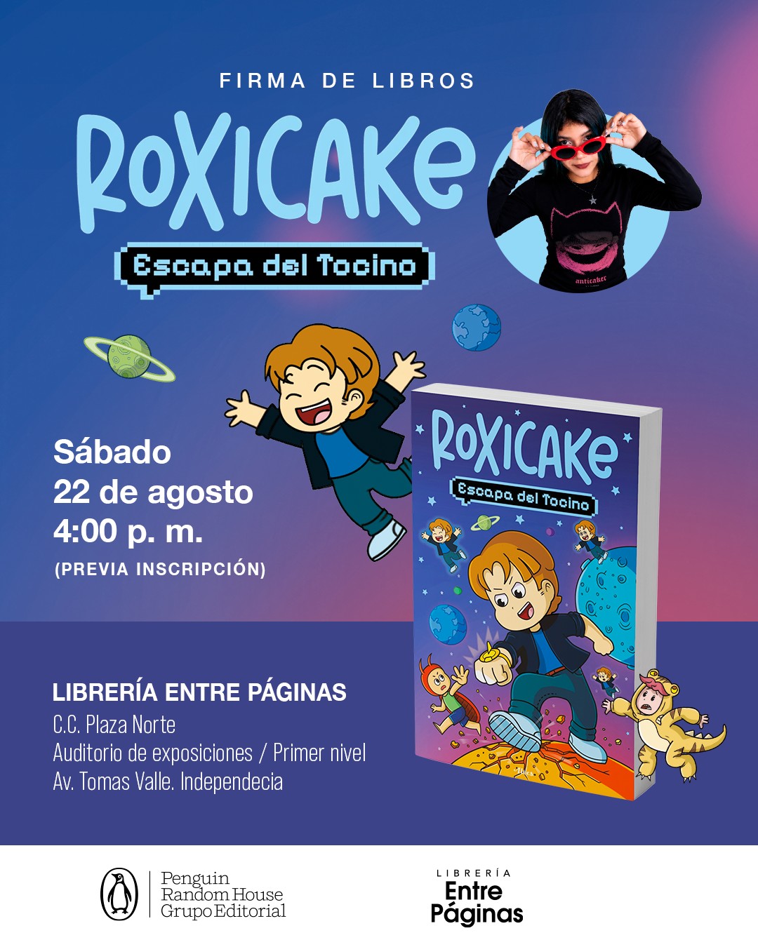 ROXICAKE. ESCAPA DEL TOCINO
