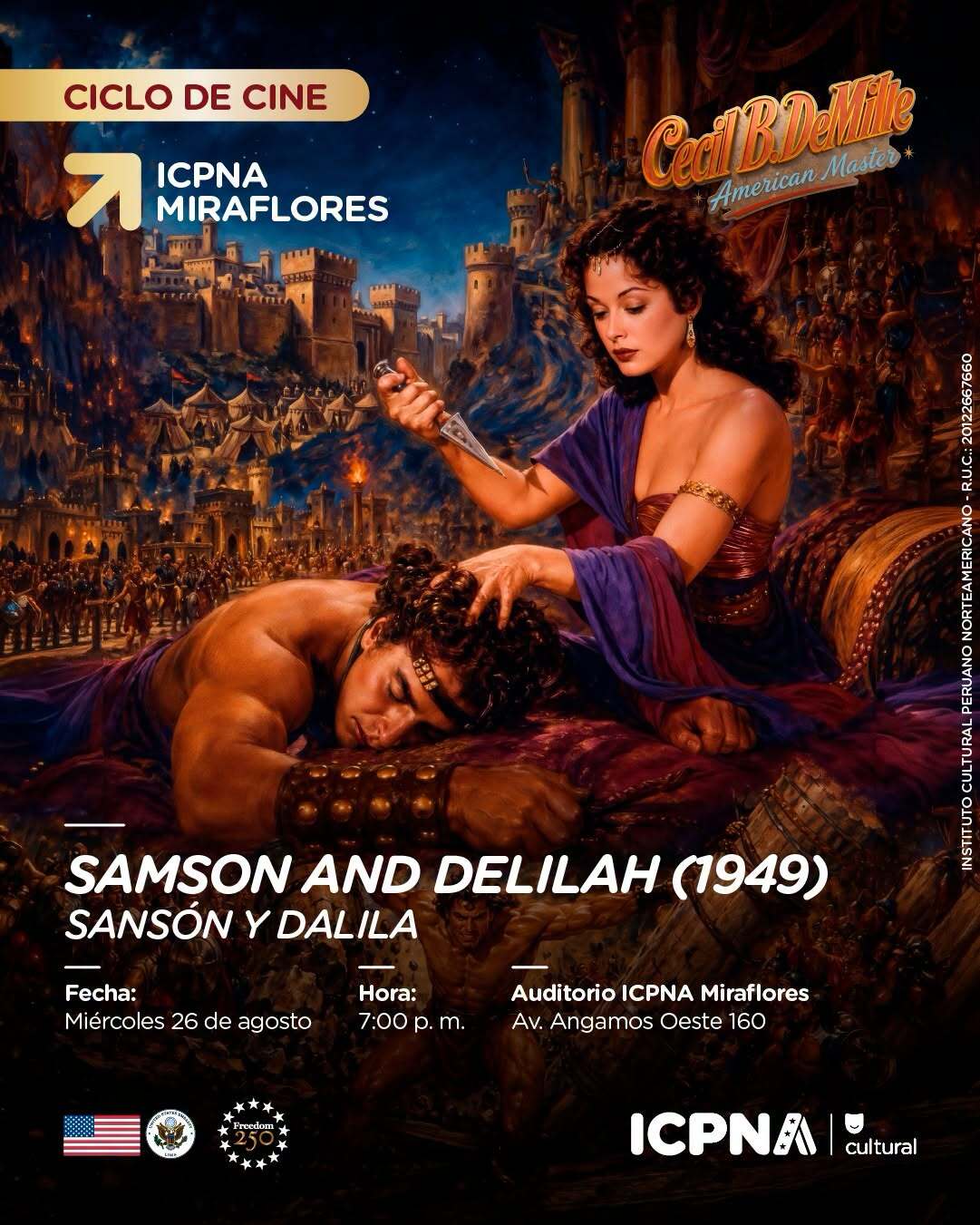 SANSÓN Y DALILA