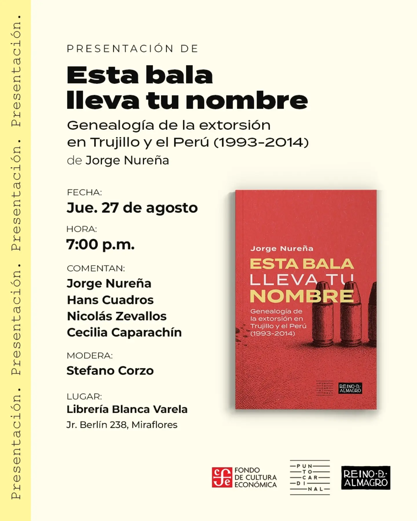 ESTA BALA LLEVA TU NOMBRE