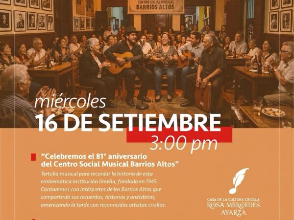 CENTRO SOCIAL MUSICAL BARRIOS ALTOS