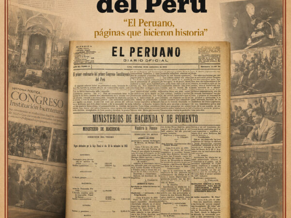 EL PERUANO: PÁGINAS QUE HICIERON HISTORIA