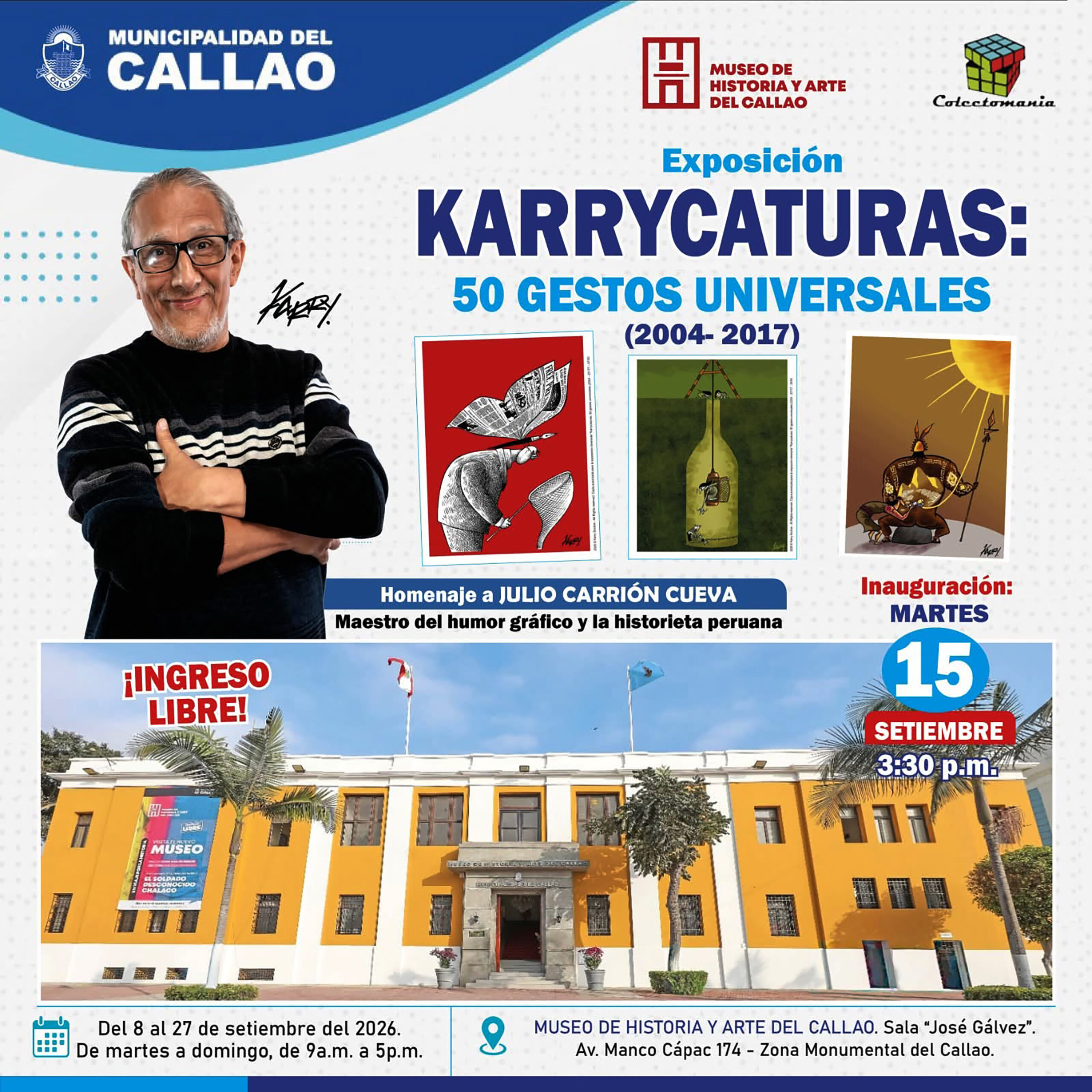 KARRYCATURAS: 50 GESTOS UNIVERSALES