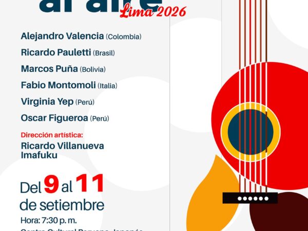 FESTIVAL INTERNACIONAL DE GUITARRA CUERDAS AL AIRE