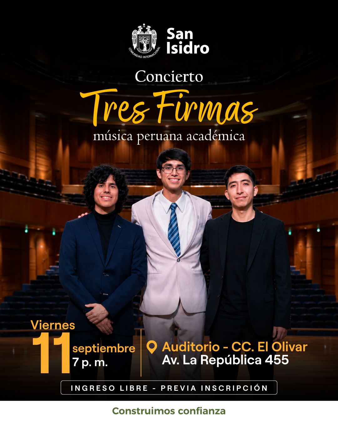TRES FIRMAS