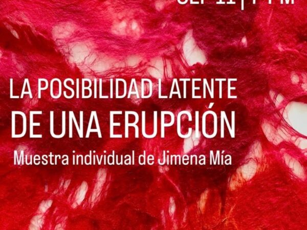 LA POSIBILIDAD LATENTE DE UNA ERUPCIÓN