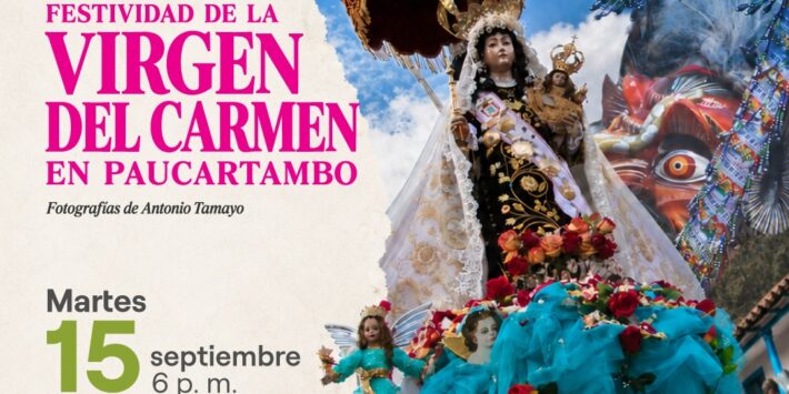 FESTIVIDAD DE LA VIRGEN DEL CARMEN EN PAUCARTAMBO