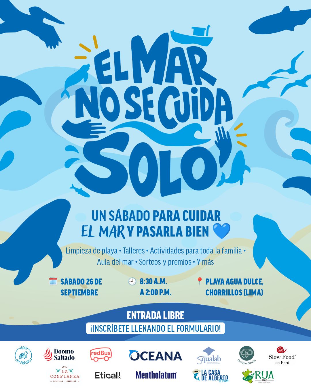 EL MAR NO SE CUIDA SOLO