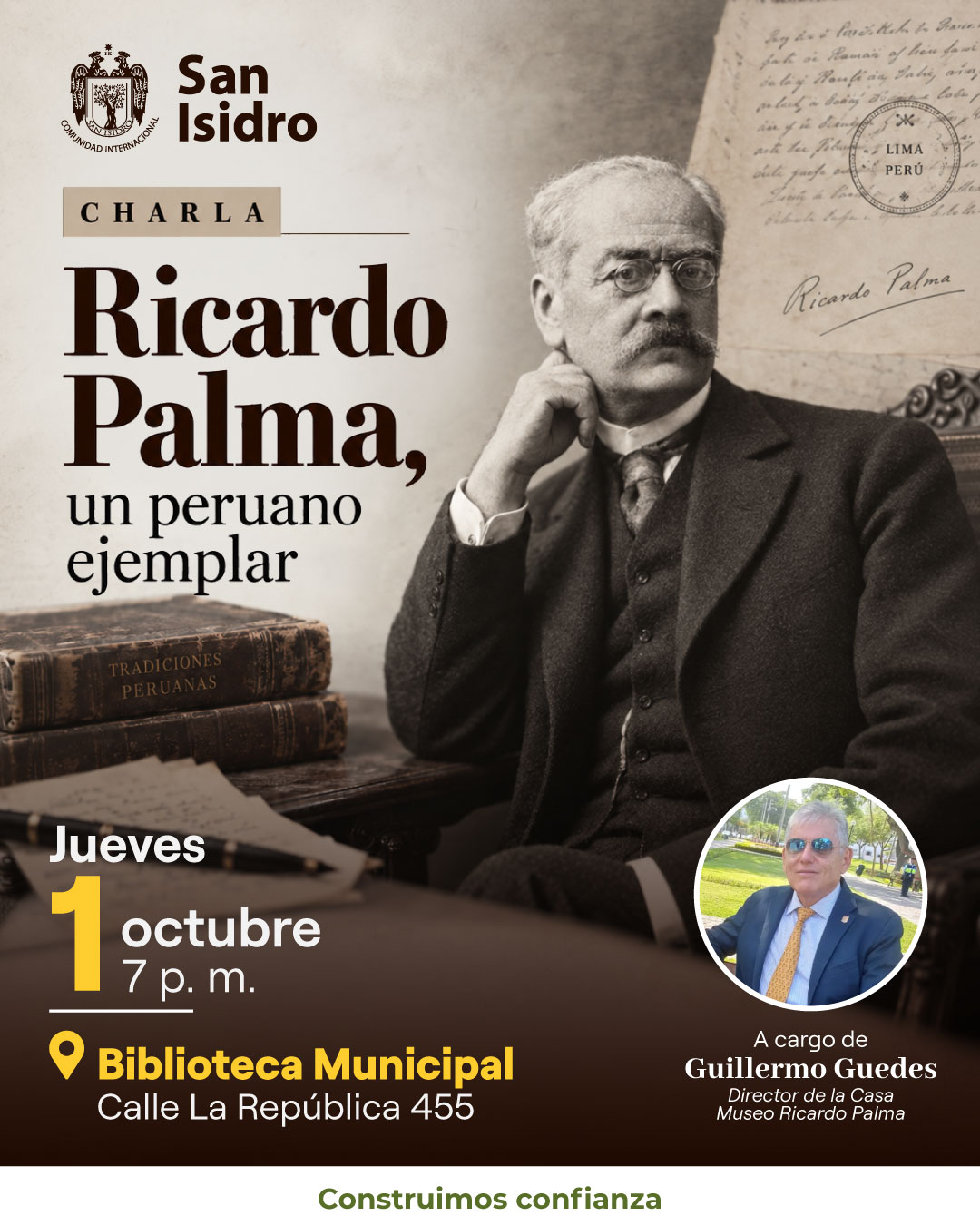 RICARDO PALMA, UN PERUANO EJEMPLAR