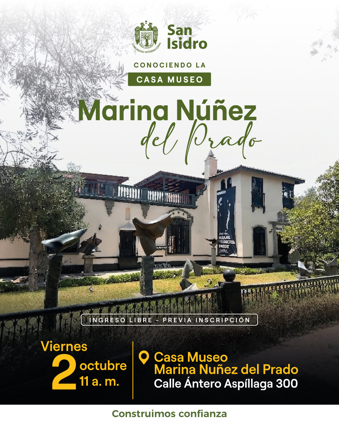 CONOCIENDO LA CASA MUSEO MARINA NÚÑEZ DEL PRADO