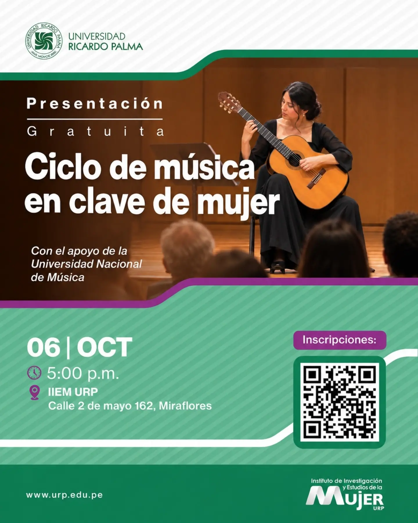 CICLO DE MÚSICA EN CLAVE DE MUJER