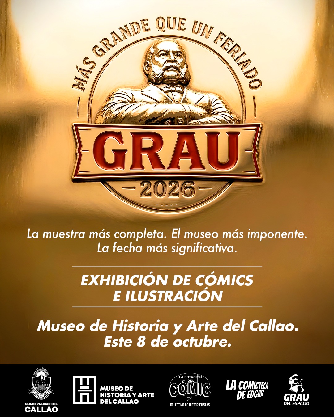 GRAU, MÁS GRANDE QUE UN FERIADO