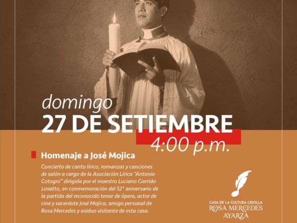 HOMENAJE A JOSÉ MOJICA