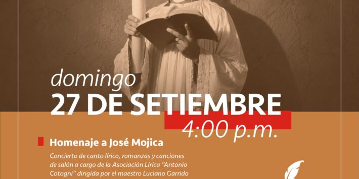 HOMENAJE A JOSÉ MOJICA