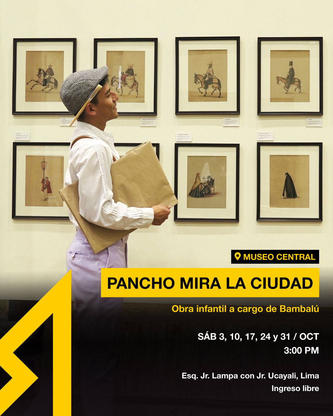 PANCHO MIRA LA CIUDAD