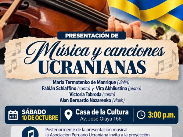 MÚSICA Y CANCIONES UCRANIANAS