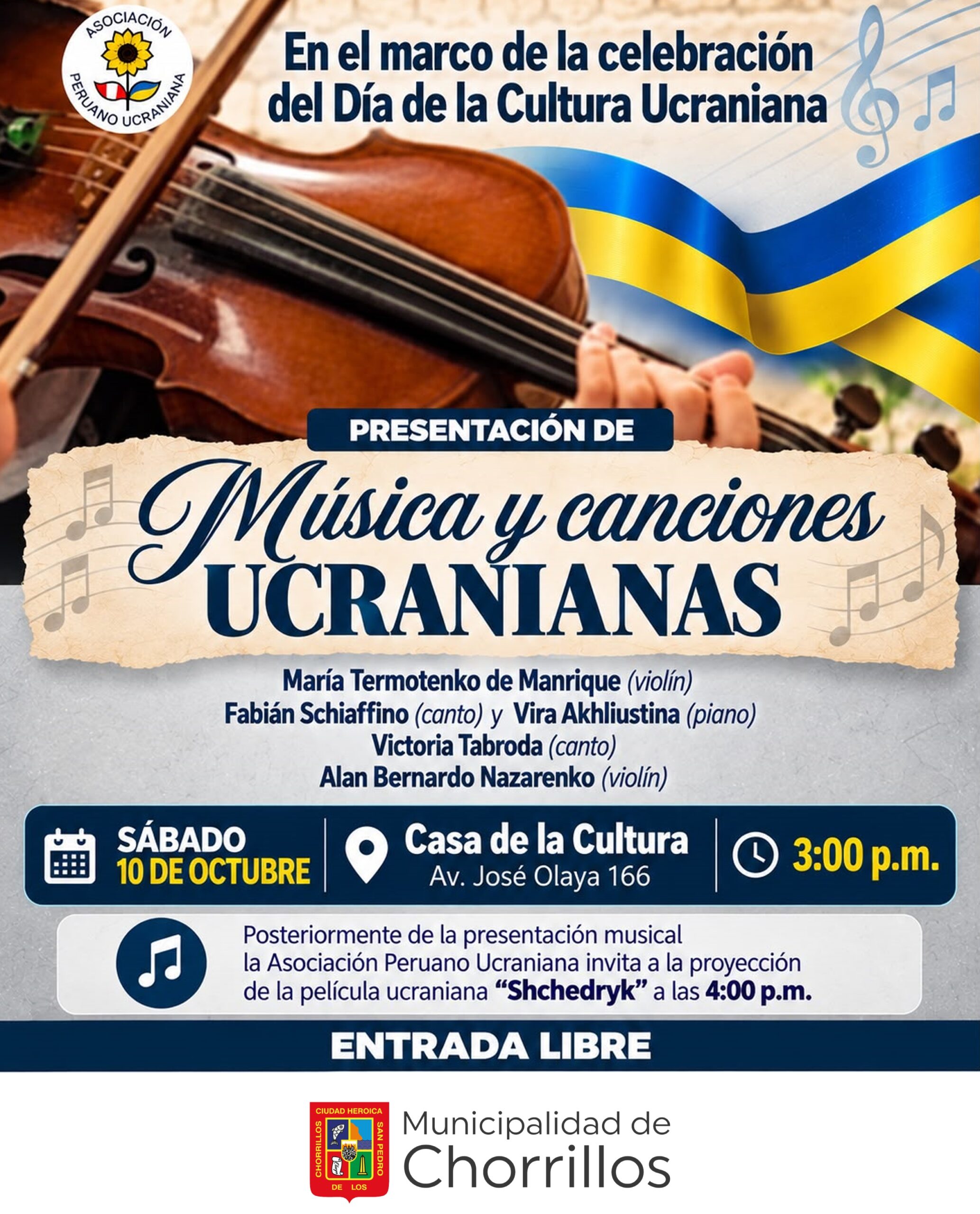 MÚSICA Y CANCIONES UCRANIANAS