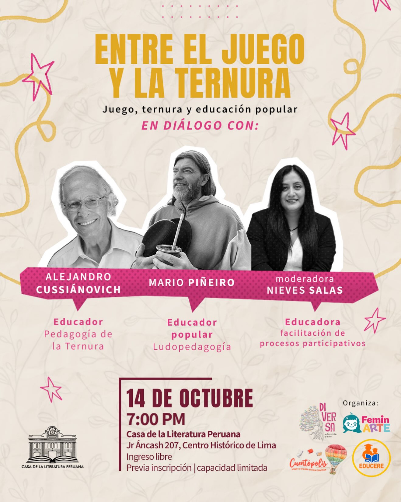 ENTRE EL JUEGO Y LA TERNURA
