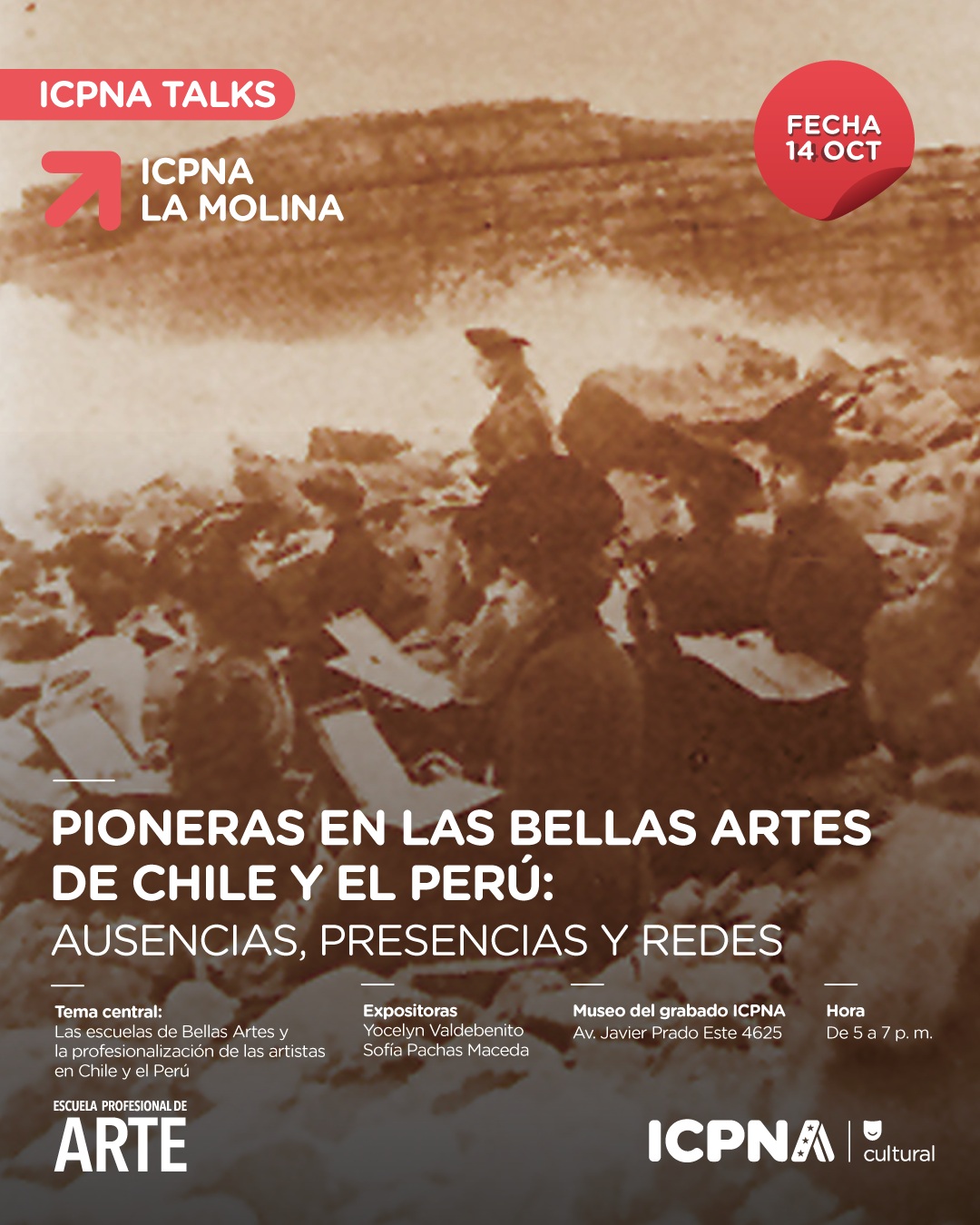PIONERAS EN LAS BELLAS ARTES: CHILE Y PERÚ