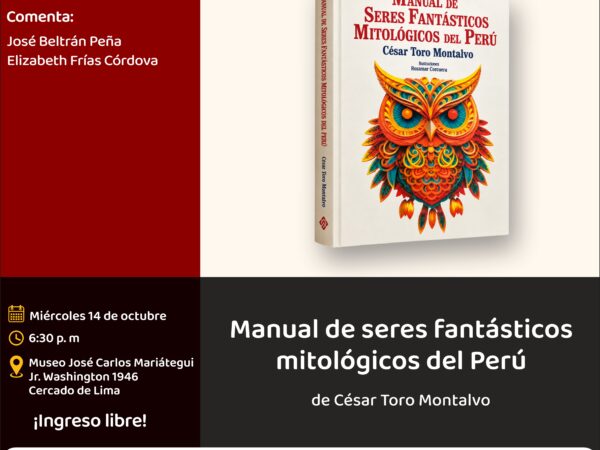 MANUAL DE SERES FANTÁSTICOS DEL PERÚ