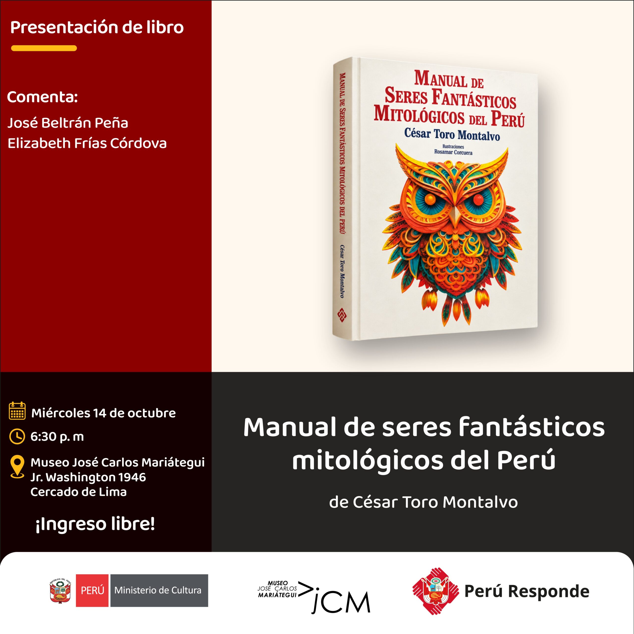 MANUAL DE SERES FANTÁSTICOS DEL PERÚ