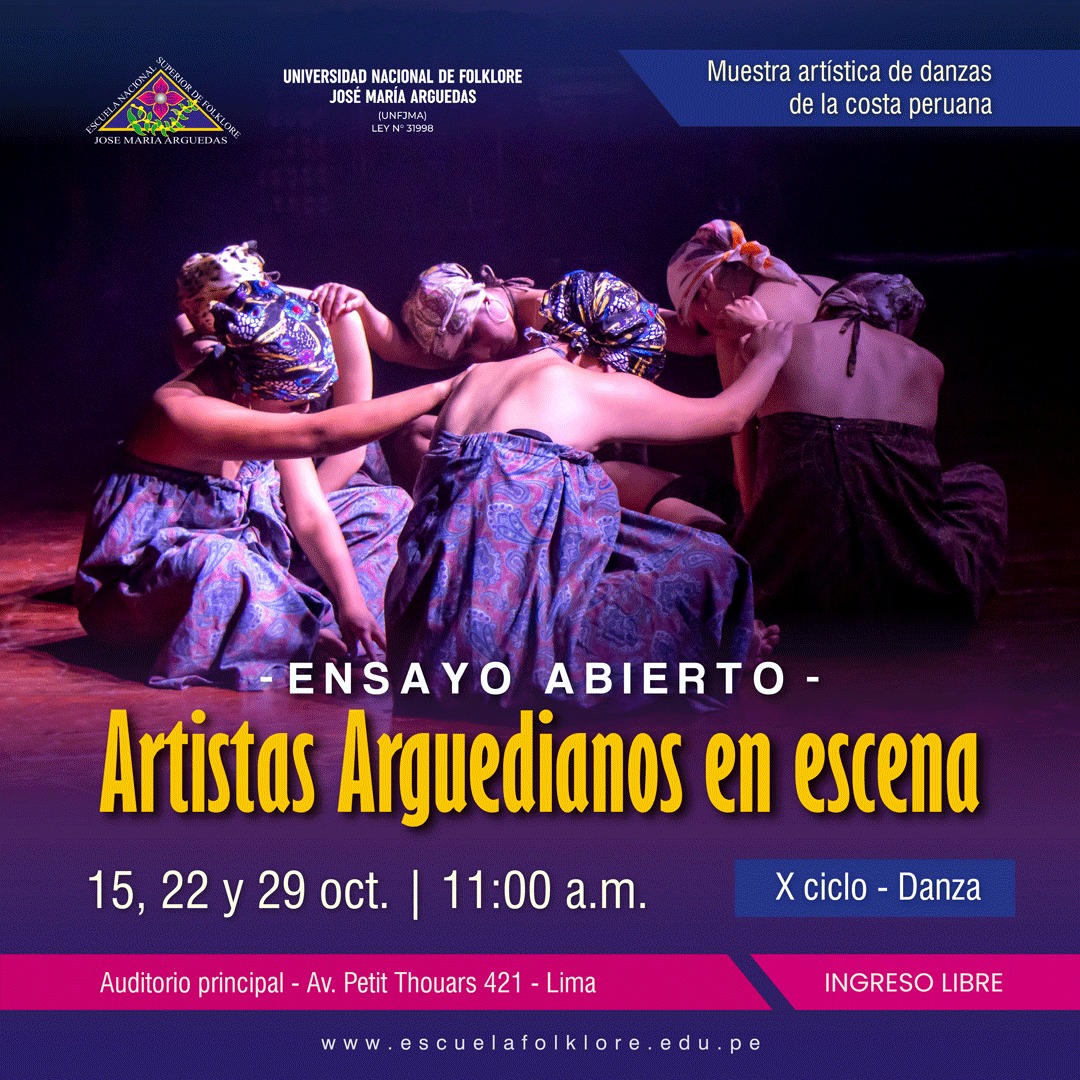 ARTISTAS ARGUEDIANOS EN ESCENA