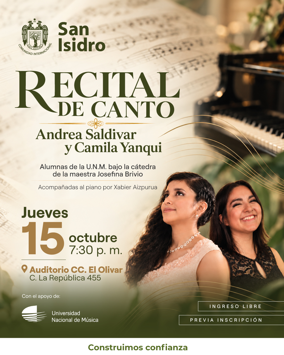 RECITAL DE CANTO