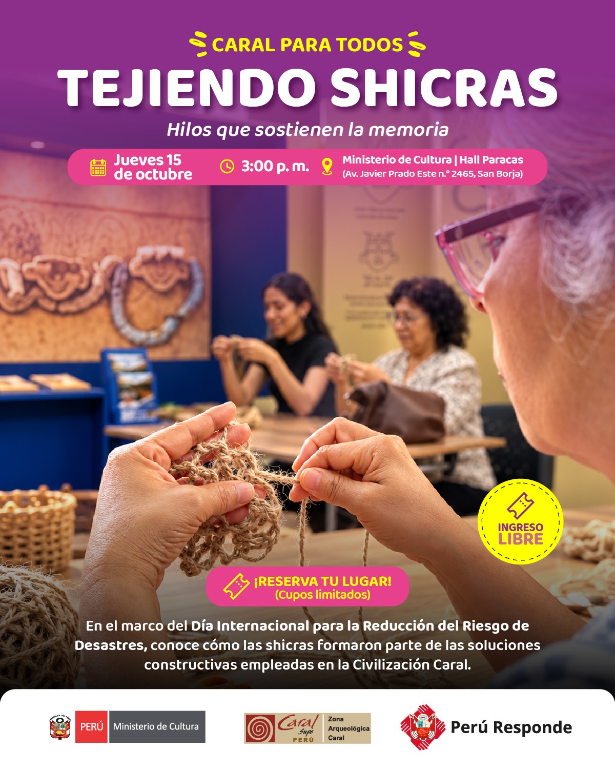 TEJIENDO SHICRAS