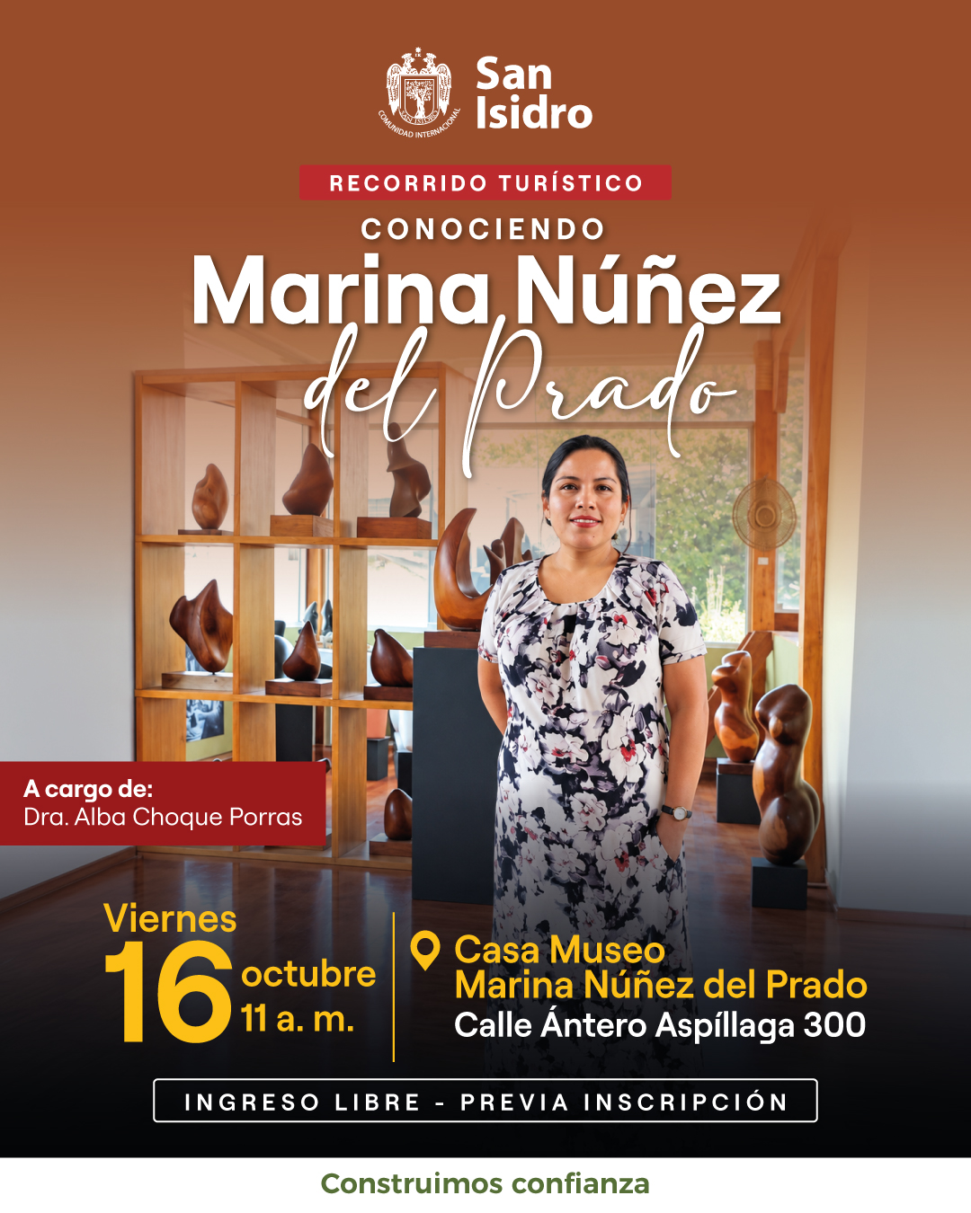 CONOCIENDO MARINA NÚÑEZ DEL PRADO