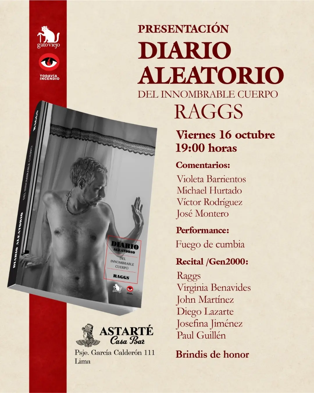 DIARIO ALEATORIO DEL INNOMBRABLE CUERPO