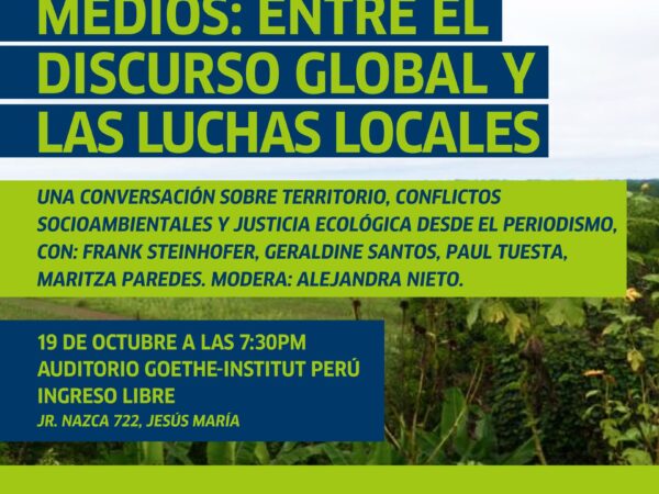 JUSTICIA ECOLÓGICA Y MEDIOS
