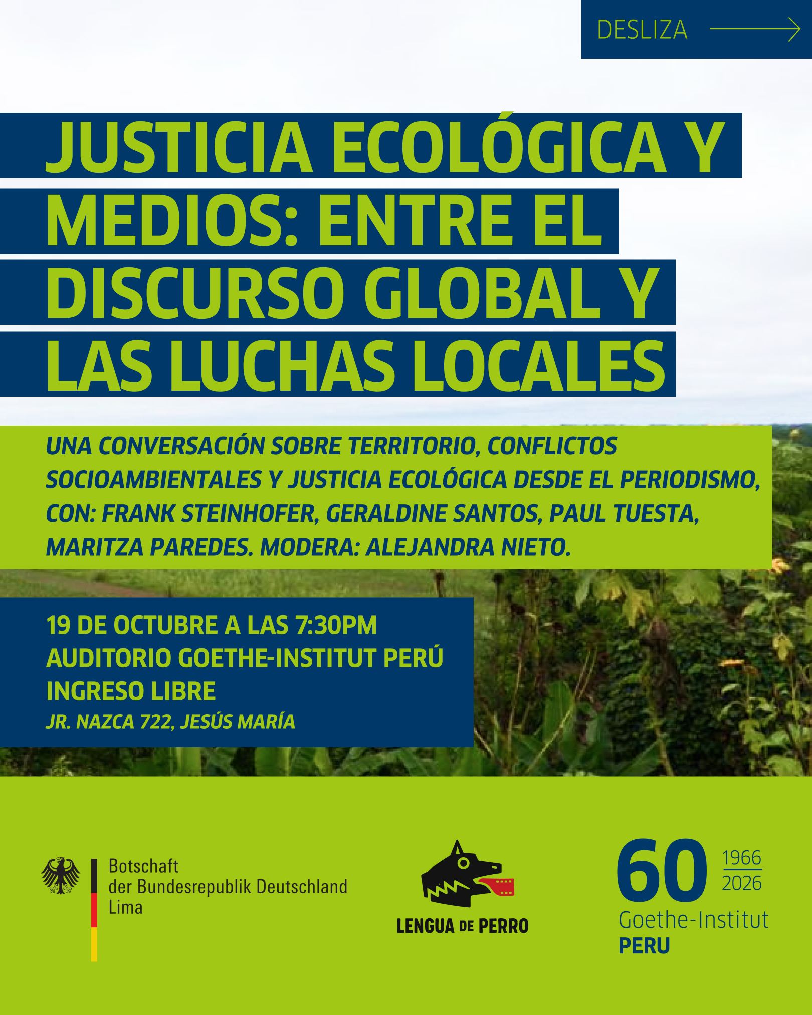 JUSTICIA ECOLÓGICA Y MEDIOS
