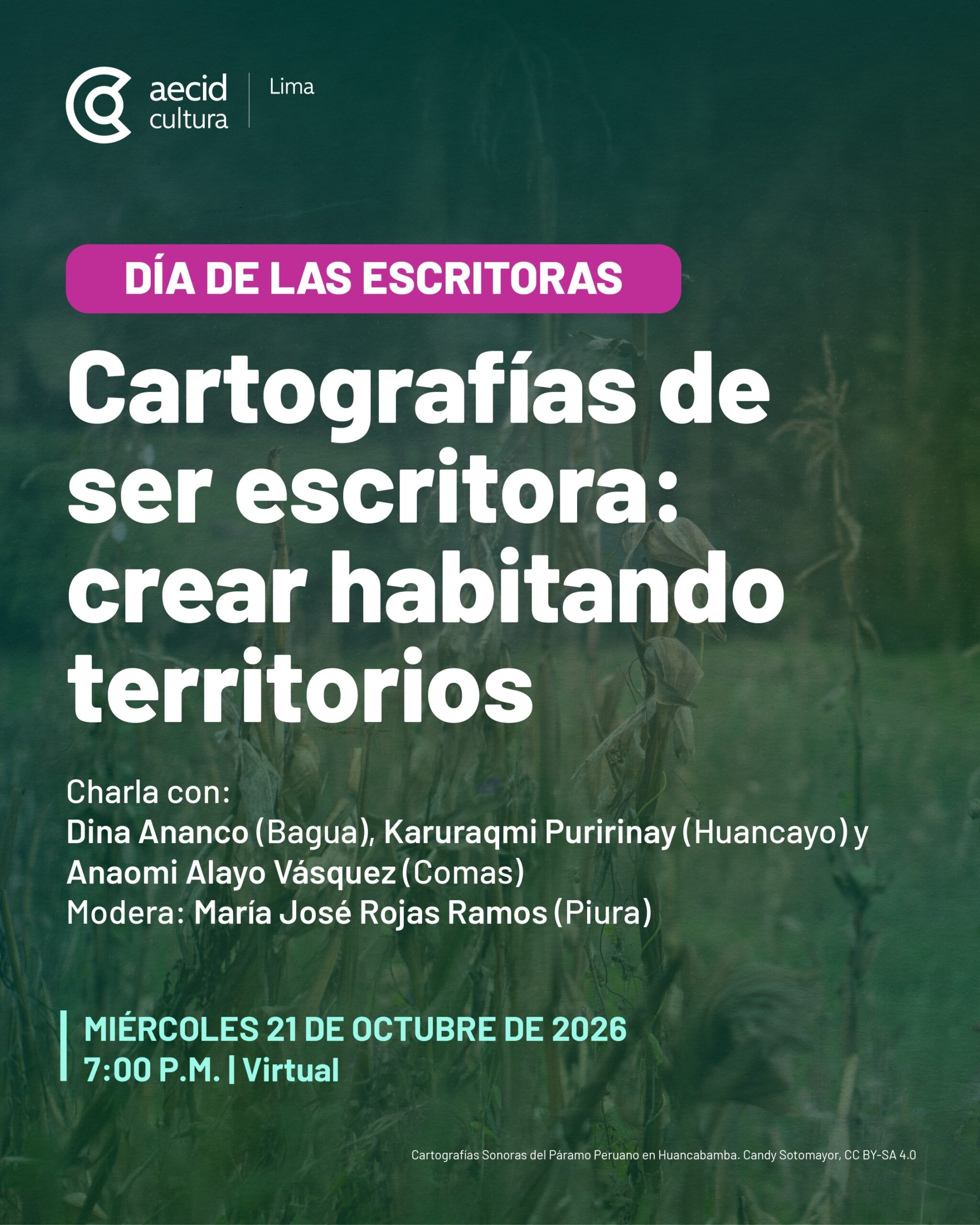 CARTOGRAFÍAS DE SER ESCRITORAS