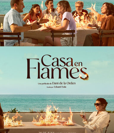 CASA EN LLAMAS