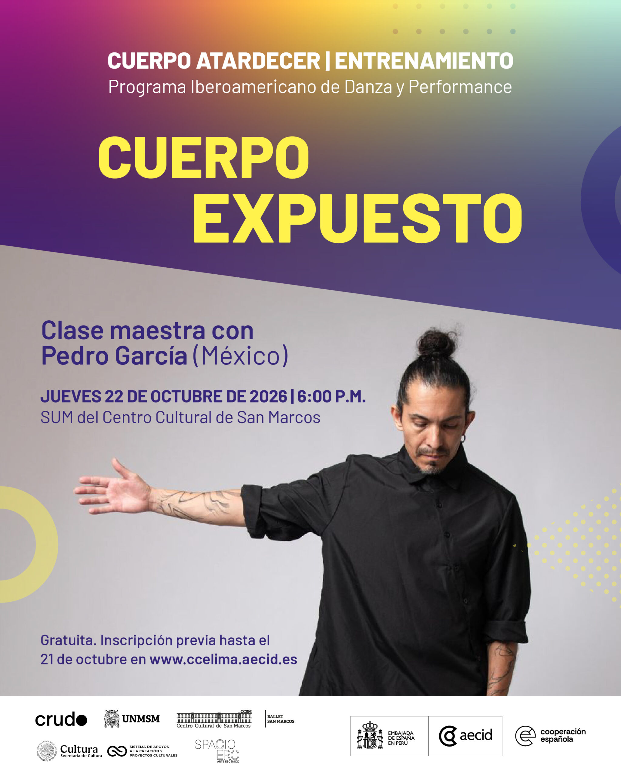 Cuerpo expuesto