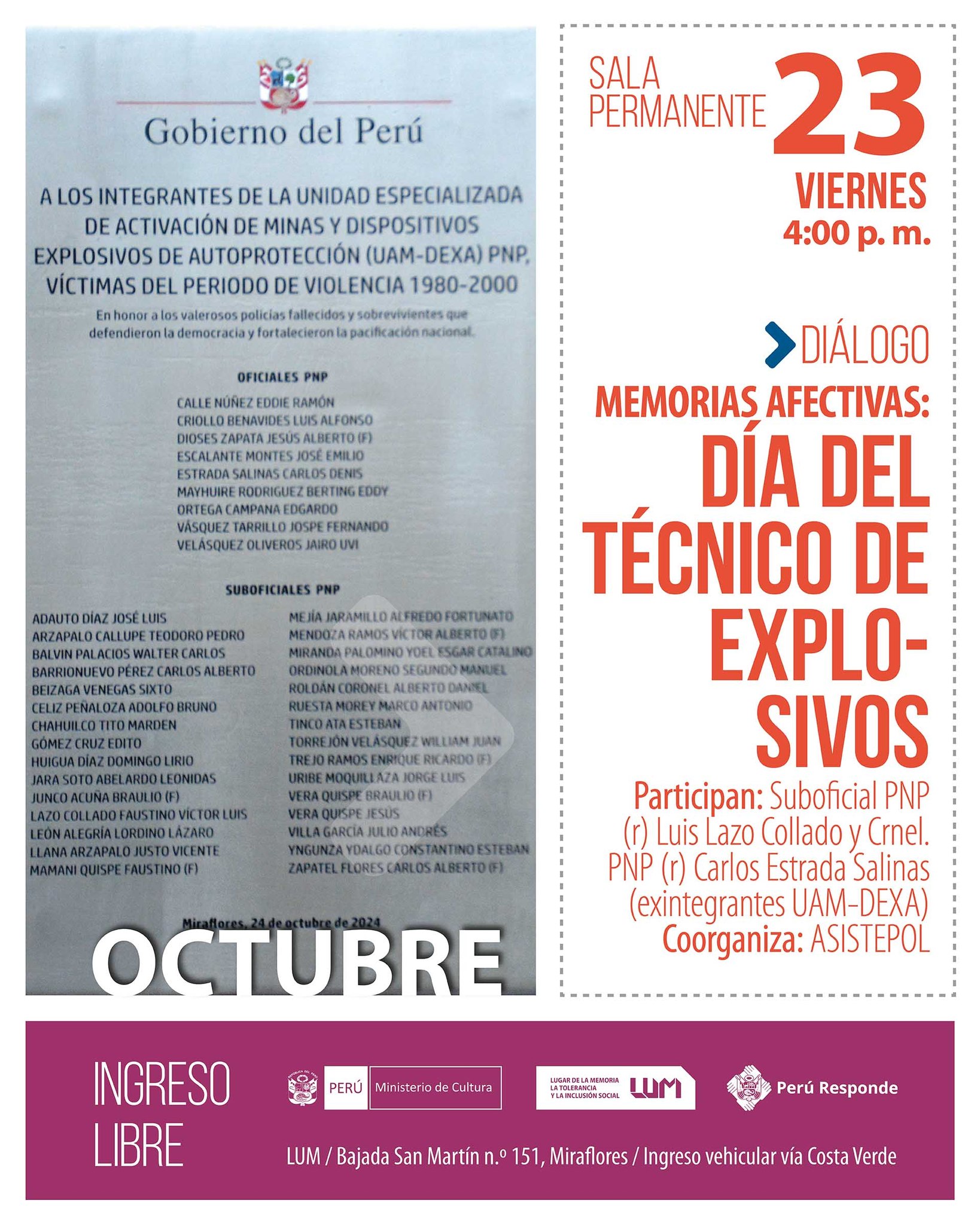 DÍA DEL TÉCNICO DE EXPLOSIVOS