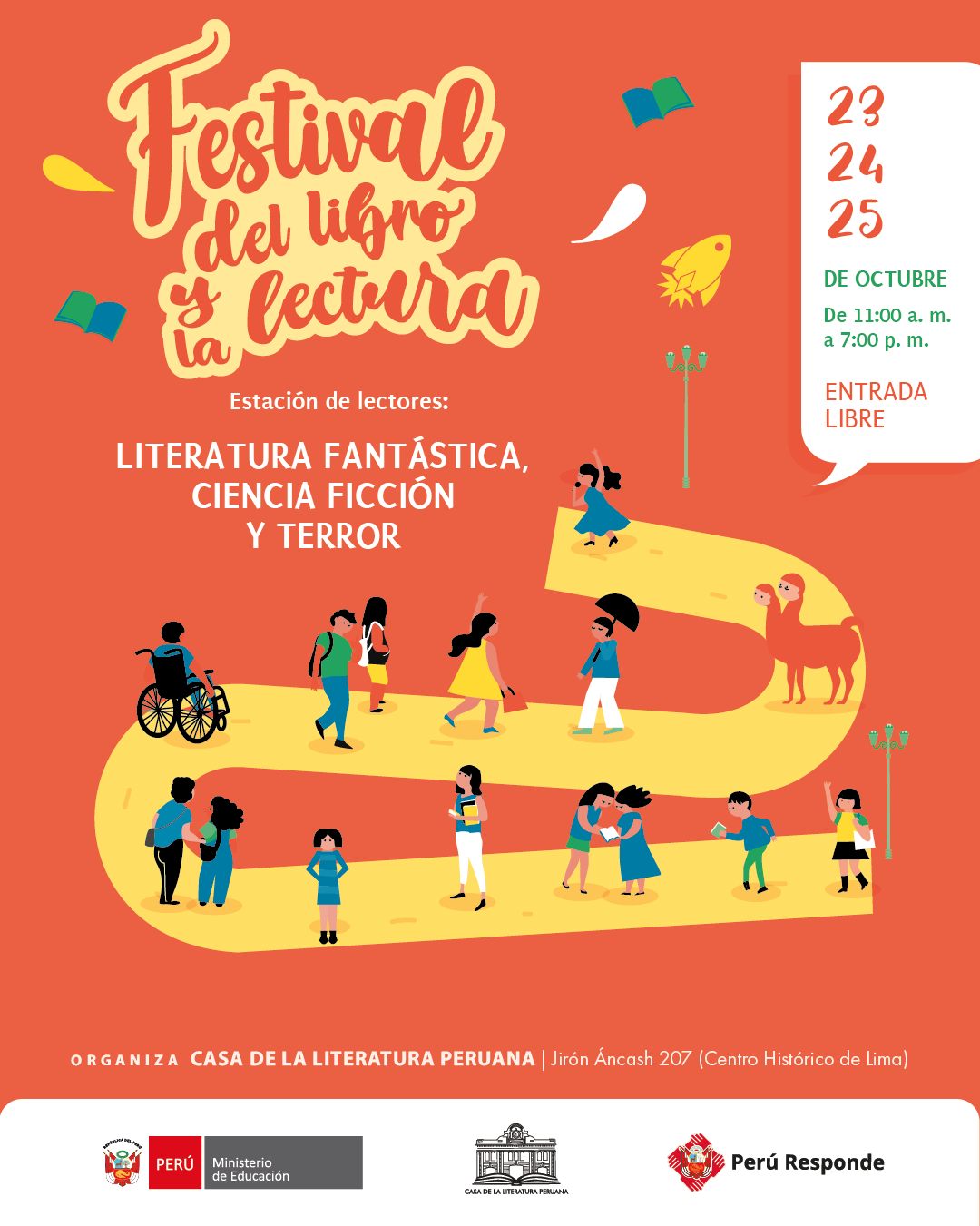 FESTIVAL DEL LIBRO Y LECTURA