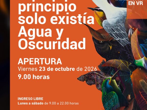 EN EL PRINCIPIO SOLO EXISTÍA AGUA Y OSCURIDAD