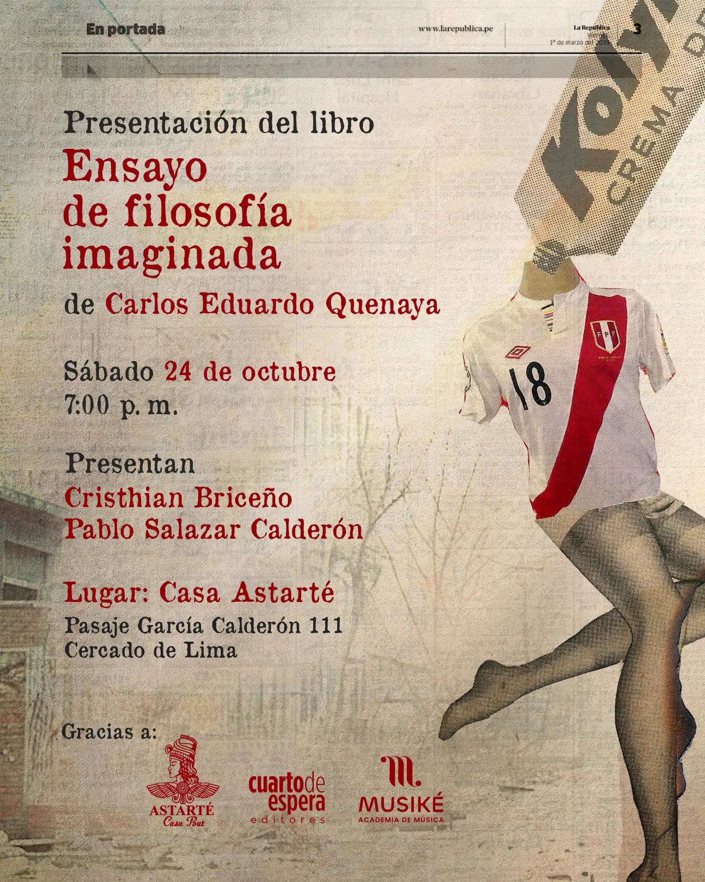 Ensayo de filosofía imaginada