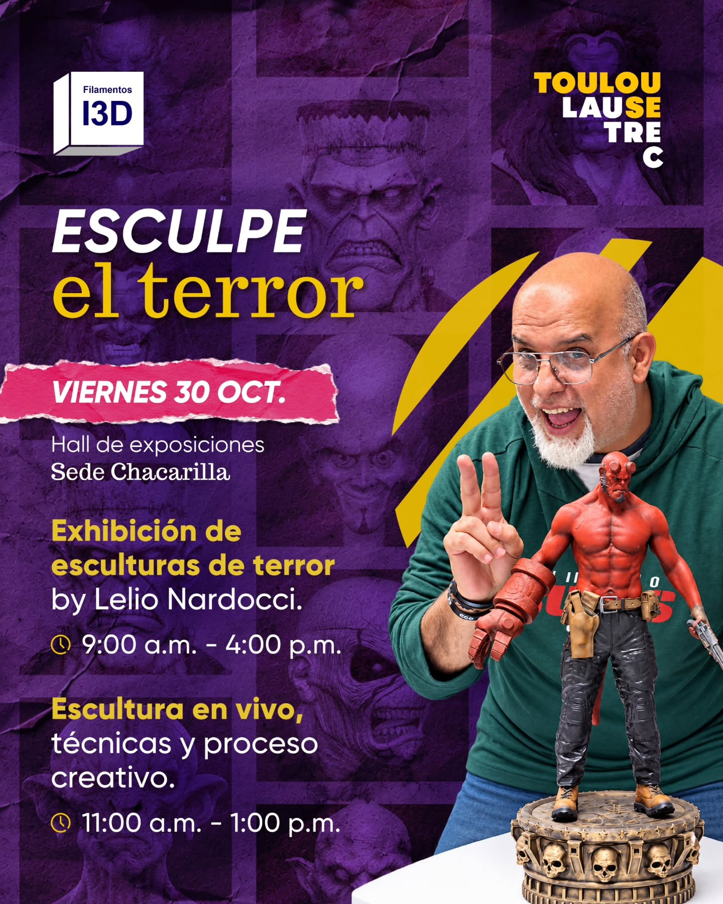 ESCULPE EL TERROR
