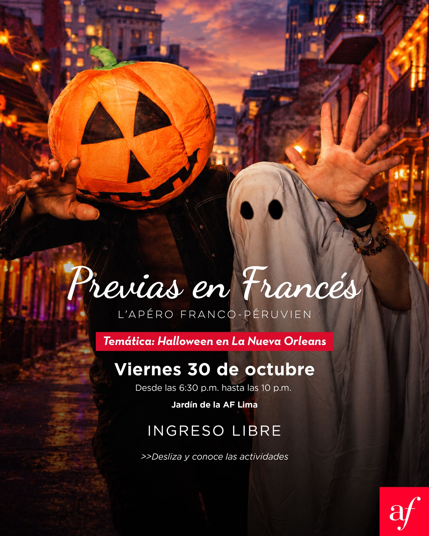 PREVIAS EN FRANCÉS: HALLOWEEN